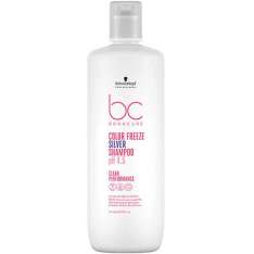 Schwarzkopf BC Bonacure Color Freeze Silver Champú | Para Tonos Fríos 1000ml