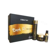 Sebastian Pack Dark Oil Champú + Mascarilla + Aceite