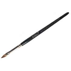 Sibel Acrylic Brush Oval Pincel Acrilico Ovalado.