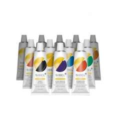 Sibel Artist Kit de Pintura Acrilica Para Nail Art 12u x 12ml