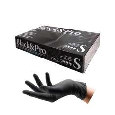 Sibel Black & Pro Guantes Reutilizables Talla S 20 Piezas