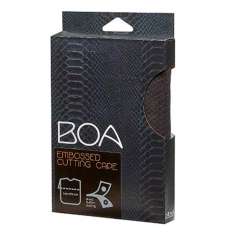 Sibel Capa de Corte Diseño BOA | Negro "Piel de Serpiente"