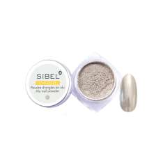 Sibel Chrome Polvo Aluminio Color Plata 1g.
