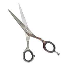 Sibel Flower Star Tijeras Offset Original con Hoja Microdentada 5.5'