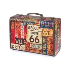 Sibel Maleta Barber Vintage Route 66