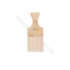 Sibel Peine Anti-estático de Bamboo | Bambu - 17,8 cm.