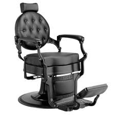 Sillón de Barbero Buzz Black Negro