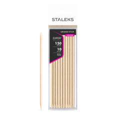 STALEKS Expert Palitos de Naranjo para Manicura 150mm — 10 Unidades