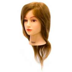 Steinhart Cabeza Con Pelo 100% Humano Rubio 45cm