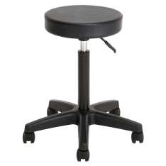 Taburete Clip de Asiento Redondo para Peluquería | Estética