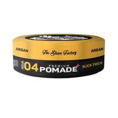The Shave Factory 04 Premium Pomada de Fijación Fuerte con Aceite de Argán Para el Cabello 150ml