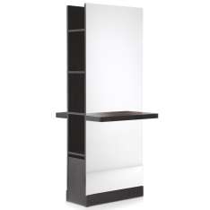Tocador Luce Ceo Con Doble Espejo y Compartimentos