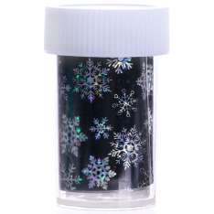 Transfer para Uñas | Decoración Navidad Copos de Nieve