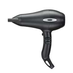 Ultron Boreas Secador Profesional Compacto Iónico AC Negro Brillante 1800-2100W