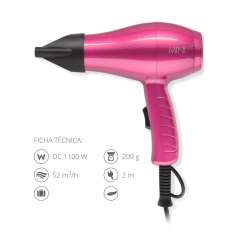 Ultron MINI Secador de Viaje | Rosa 1100W