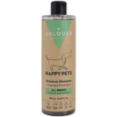 Valquer Happy Pets Champú Premium Para Mascotas de Todas las Razas 400ml