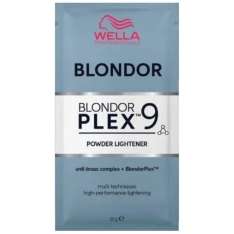 Wella Blondor Plex 9 Polvo Decolorante Hasta 9 Tonos Para Cualquier Tipo de Cabello 30gr