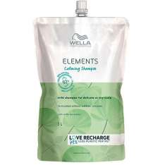 Wella Elements Calming Champú Suave para Cabello Seco o Delicado Recambio 1L