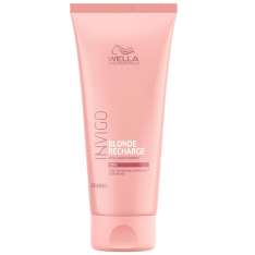 Wella Invigo Blonde Recharge Acondicionador Para Cabellos Rubios o Grises 200ml