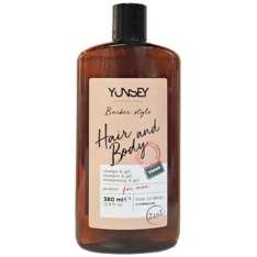 Yunsey Men Sport Body & Hair Champú 2 en 1 380ml