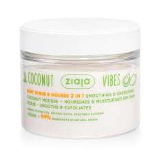 Ziaja Exfoliante Corporal y Mousse 2 en 1 de Coco Para Piel Seca o Normal 270ml