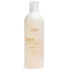 Ziaja Gel de Ducha y Champú Hombres Mountain Pepper 400ml