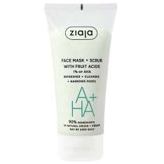 Ziaja Mascarilla y Exfoliante Facial con Ácidos Frutales 55ml